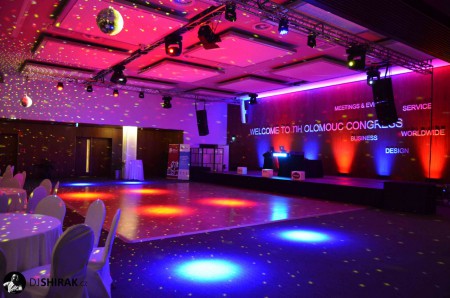 Komplexní technické zajištění akce v nH hotelu - zvuk, světla, DJ